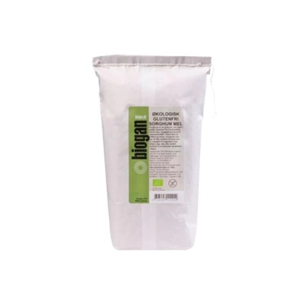 Sorghummel, Glutenfri Øko Biogan 1kg ❤ Kæmpe udvalg i BIOGAN ❤ Billig fragt og hurtig levering 2 - 5 hverdage - Varenummer: BAR-671348 / Ean: &
