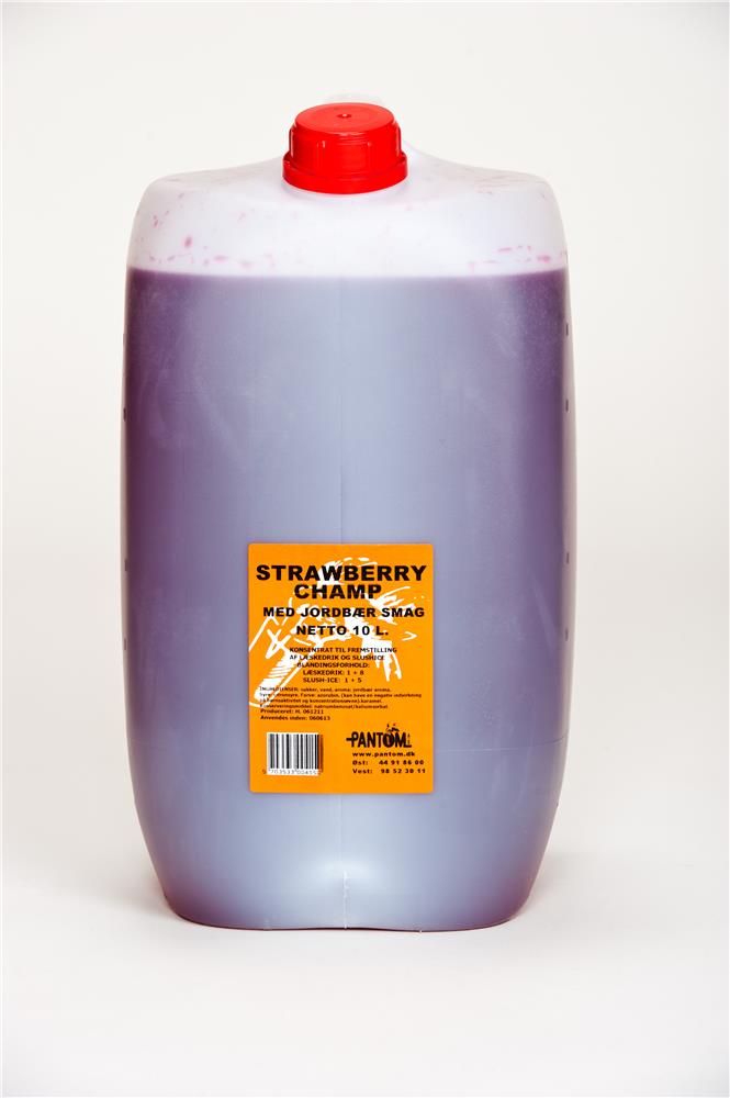 Produktbillede af Champ Slushice Jordbær 10l på tilbud i premium kvalitet
