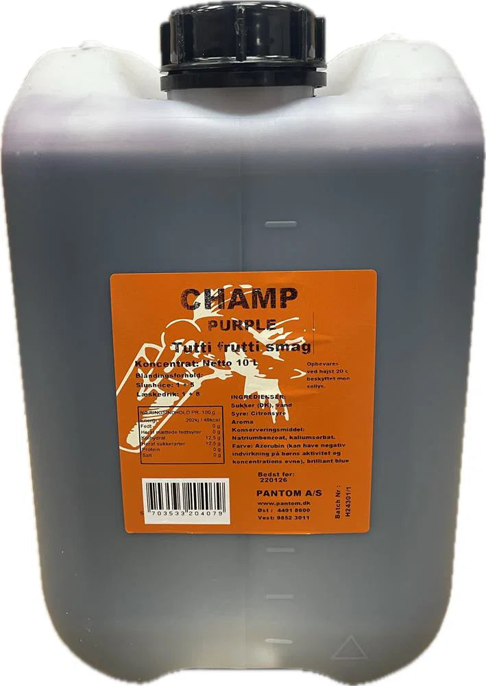 Champ Slushice Purple Tutti Frutti 10l