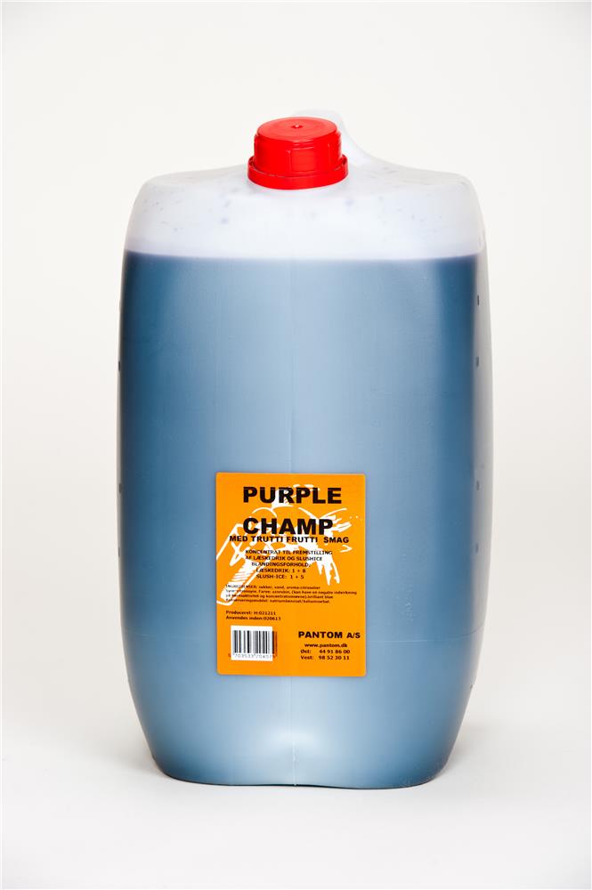 Produktbillede af Champ Slushice Purple Tutti Frutti 10l på tilbud – premium kvalitet og detaljer