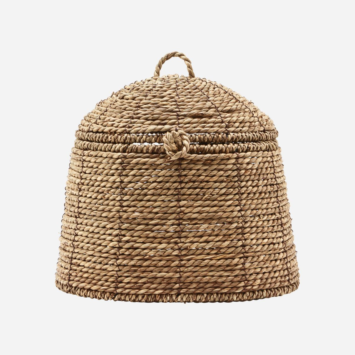 Produktbillede af House Doctor Rama Kurv med låg H 19 cm natural i premium kvalitet