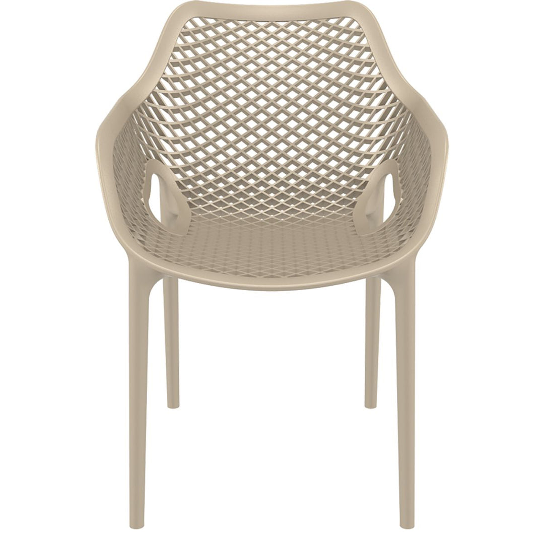 Produktbillede af Air XL stabelstol polypropylen Taupe på tilbud