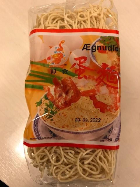 Produktbillede af Øjeblikkelige Ægnudler 400 g på tilbud i premium kvalitet