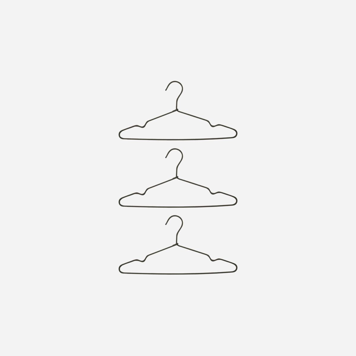 Produktbillede af House Doctor Bøjle Wire Mørkegrå 3 stk i premium kvalitet