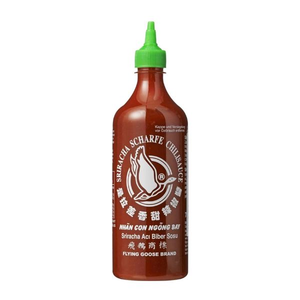 Produktbillede af Flyvende Goose Sriracha Sauce Stark 73 Cl på tilbud – premium kvalitet og detaljer