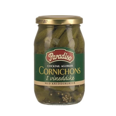 Cornichons Gl (330 G) ❤ Stort online udvalg i PARADISO ❤ Billig fragt og hurtig levering 2 - 5 hverdage - Varenummer: BAR-725118 / Ean: '5707007262848 på lager - Udsalg på Delikatesser | Tapas | Grønt på glas Spar op til 63% - Over 434 design brands på udsalg