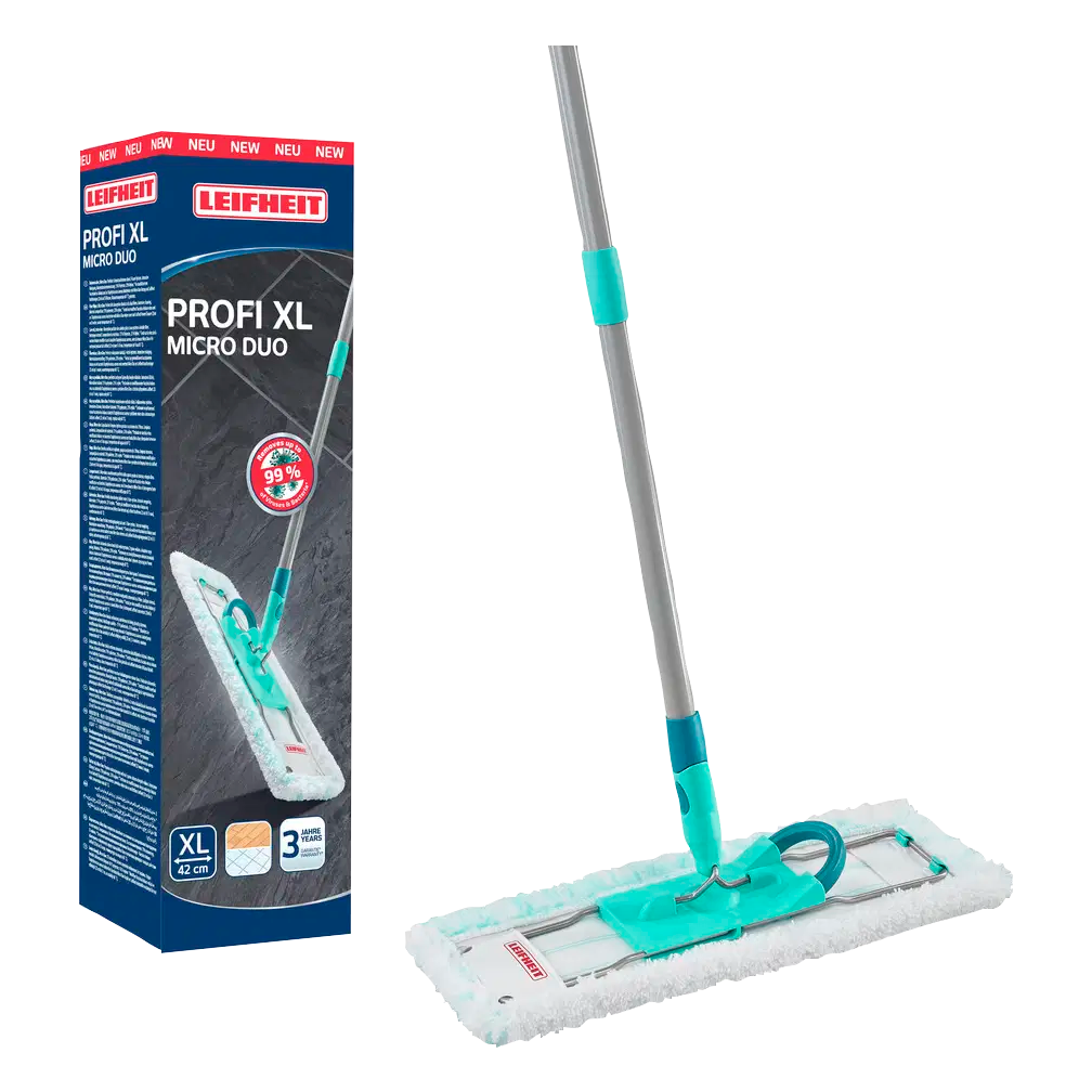 Produktbillede af Leifheit Gulvvasker Profi XL micro duo Hvid/Grøn i premium kvalitet