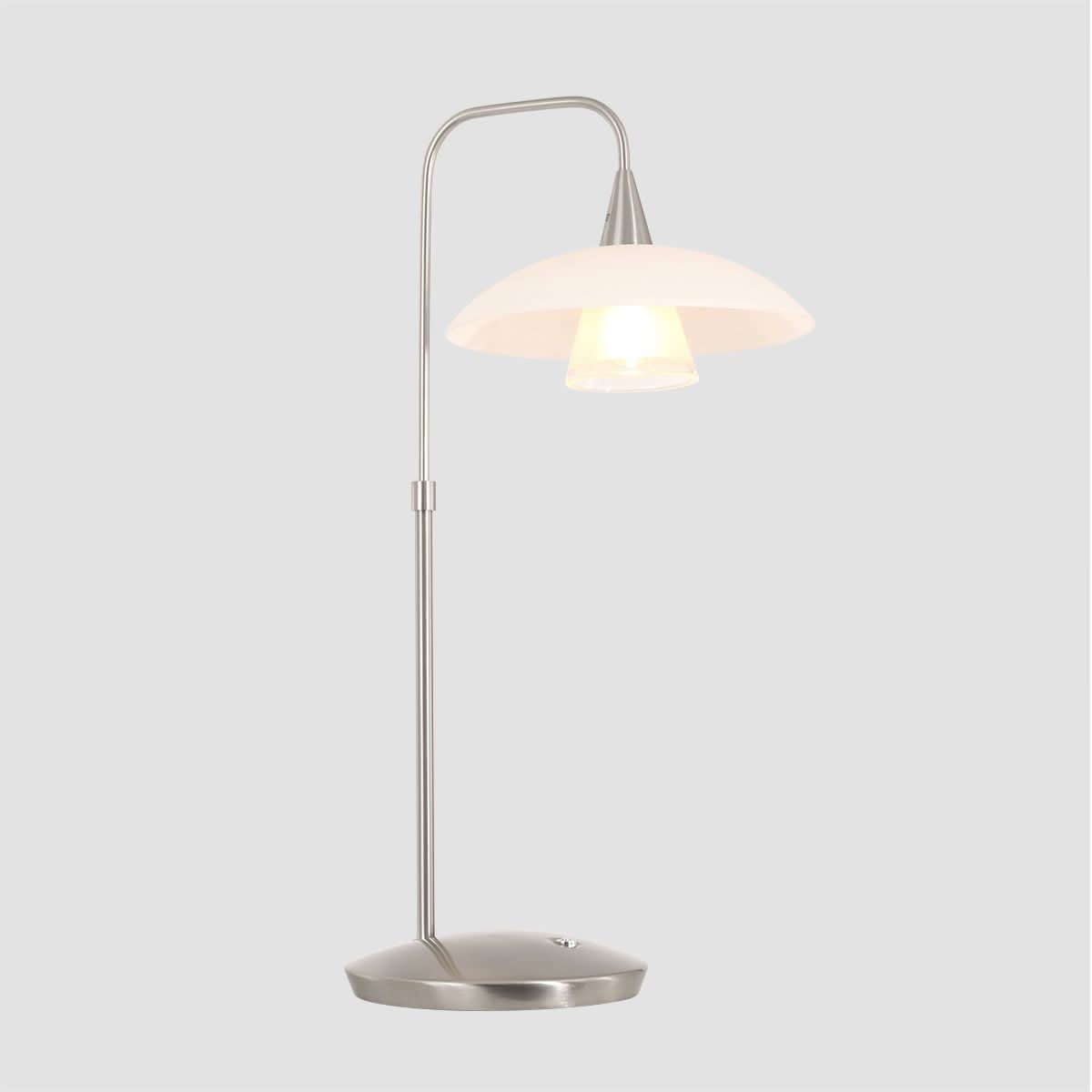 tilbud på Plate bordlampe i stål eller sort metal med glasskærm. Billigt udsalg på 3-nordic. Køb online nu! Hurtig levering, 1-2 hverdage. Varenummer: 3NDC-4305-6210. Spar op til 67%.