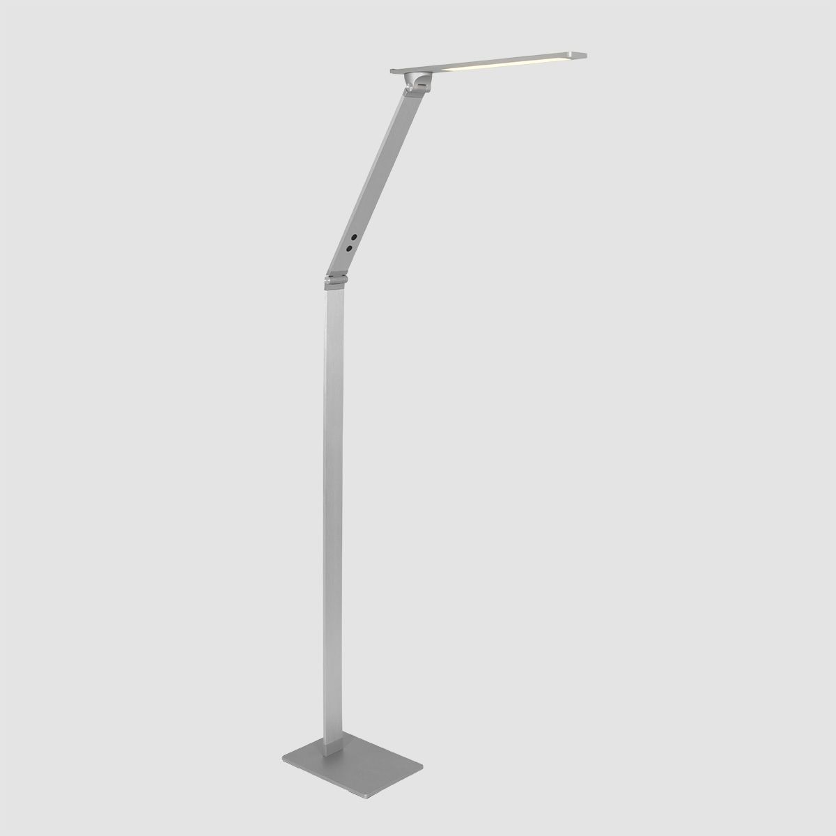 Produktbillede af Manacor gulvlampe i stål eller sort metal Metal stål på tilbud i høj kvalitet