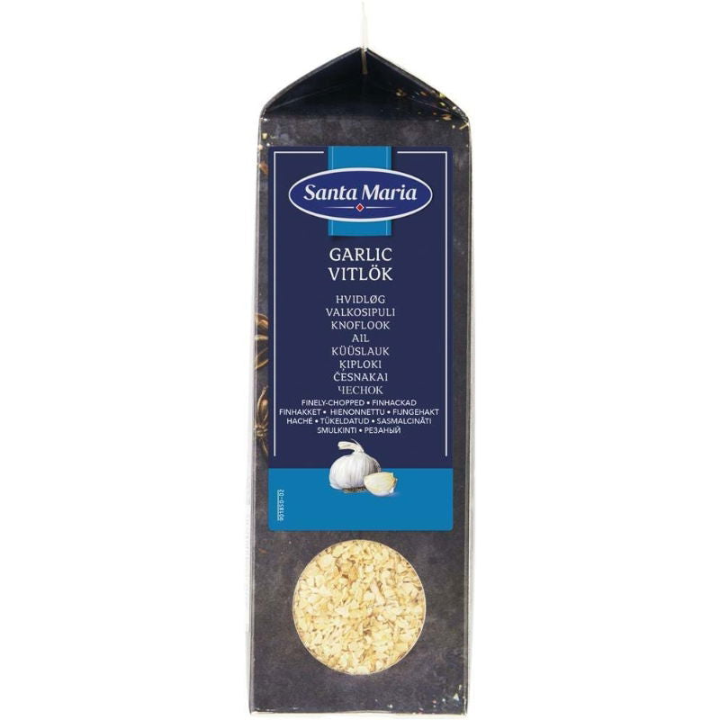 Produktbillede af Santa Maria Finhakket Hvidløg 560 G på tilbud i høj kvalitet