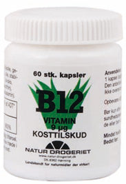 Produktbillede af ND B12 Vitamin 9mcg 60 kap. på tilbud