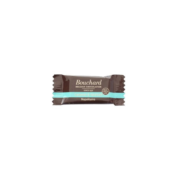 Produktbillede af Bouchard Caféchokolade Karamel/havsalt Æsk 200x5 G på tilbud – premium kvalitet og detaljer