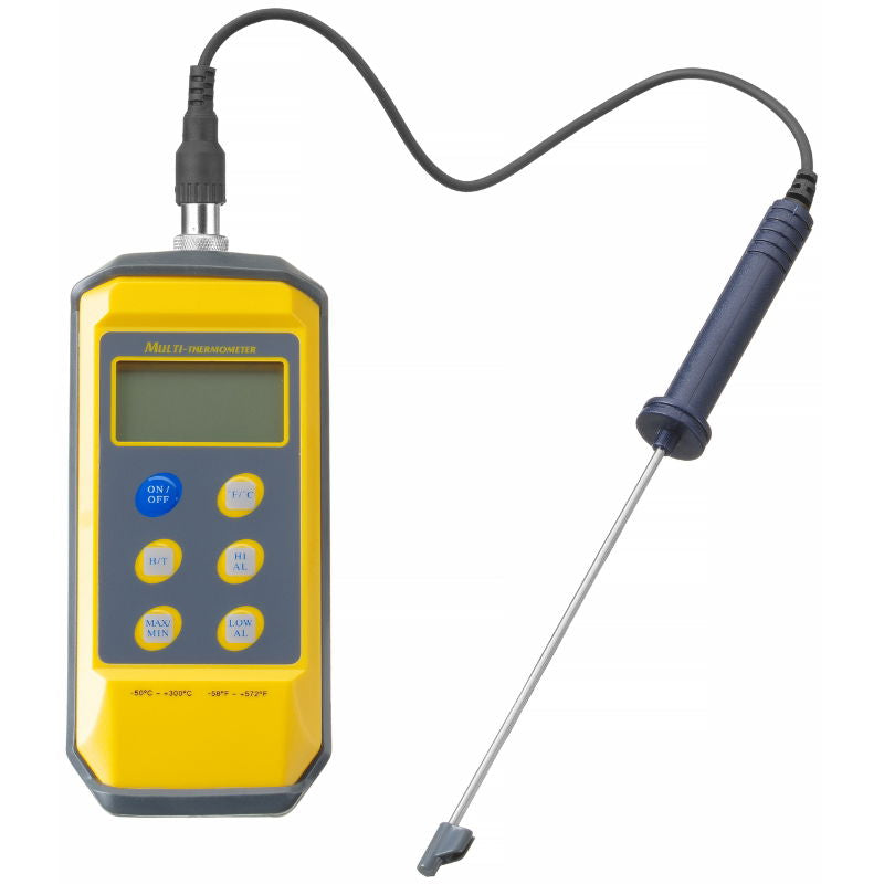 Produktbillede af Stødsikkert Termometer Digitalt Med Aftagelig Sonde på tilbud – premium kvalitet og detaljer