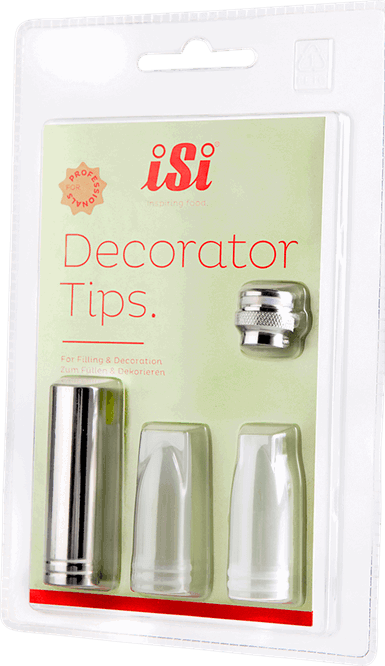 Produktbillede af Isi Dekorationssæt Til Flødesprøjte på tilbud i premium kvalitet