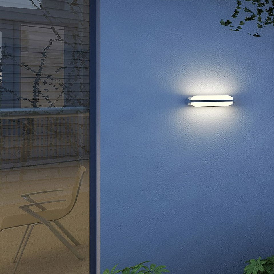 Produktbillede af Siam Udendørslampe i sort metal og glas på tilbud i høj kvalitet