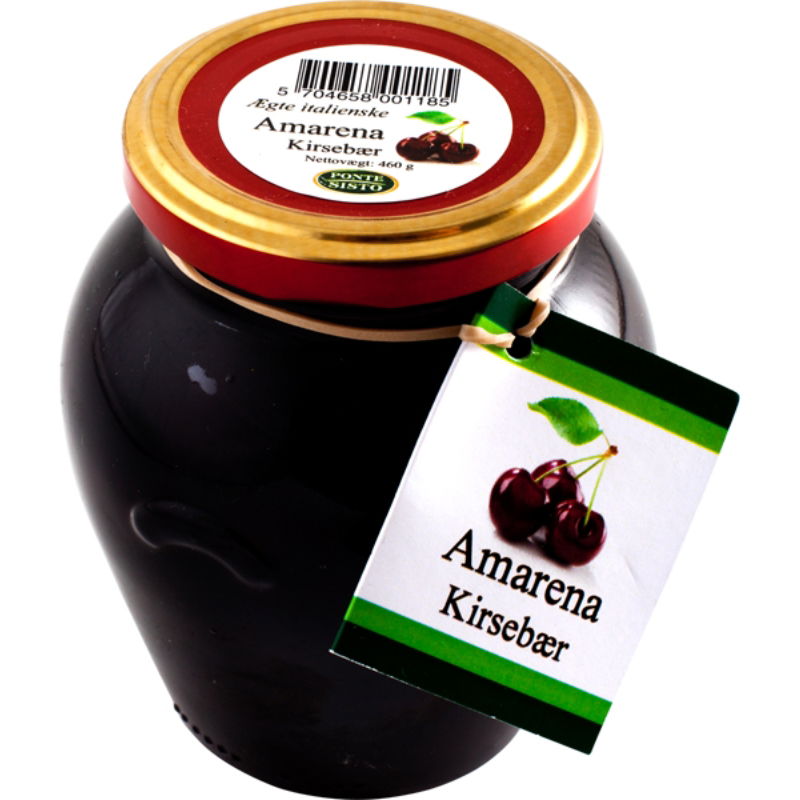 Produktbillede af Amarena Kirsebær 460 g på tilbud i brug