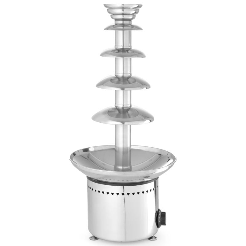 Produktbillede af Chokoladefontæne 5-lags Rustfrit Stål 265w på tilbud i premium kvalitet