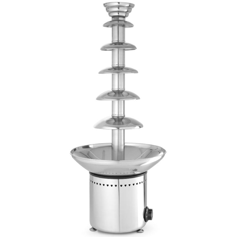 Produktbillede af Chokoladefontæne 6-lags Rustfrit Stål 310w på tilbud i premium kvalitet