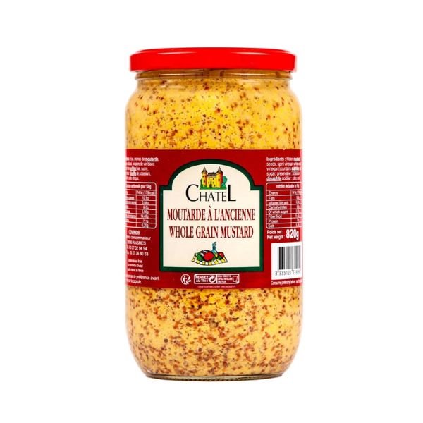 Sennep Fransk Grovkornet Gl 820 G ✔ Kæmpe udvalg i CHATEL ✔ Billig fragt og hurtig levering 2 - 5 hverdage - Varenummer: BAR-675942 / Ean: &