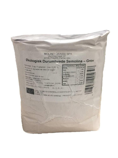 Durummel Semolina Grov Øko 5 Kg ❤ Kæmpe udvalg i Molino Piantoni SAS ❤ Billig fragt og hurtig levering 2 - 5 hverdage - Varenummer: BAR-684295 / Ean: '08013971005648 på lager - Udsalg på Delikatesser Kolonial Mel & kerner Spar op til 66% - Over 400 kendte brands på udsalg