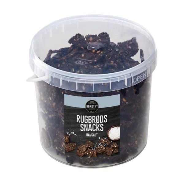 Rugbrødssnack Havsalt Bt (650 G) ❤ Stort online udvalg i Northy Bisquits ❤ Billig fragt og hurtig levering 2 - 5 hverdage - Varenummer: BAR-725298 / Ean: &