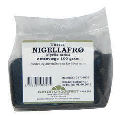 Detaljeret produktbillede af ND Nigellafrø 100 g. på tilbud