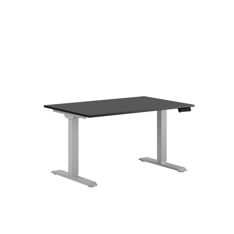 Produktbillede af Premium Hæve/Sænkebord m/2 motorer 120x80cm Sort-grå på tilbud