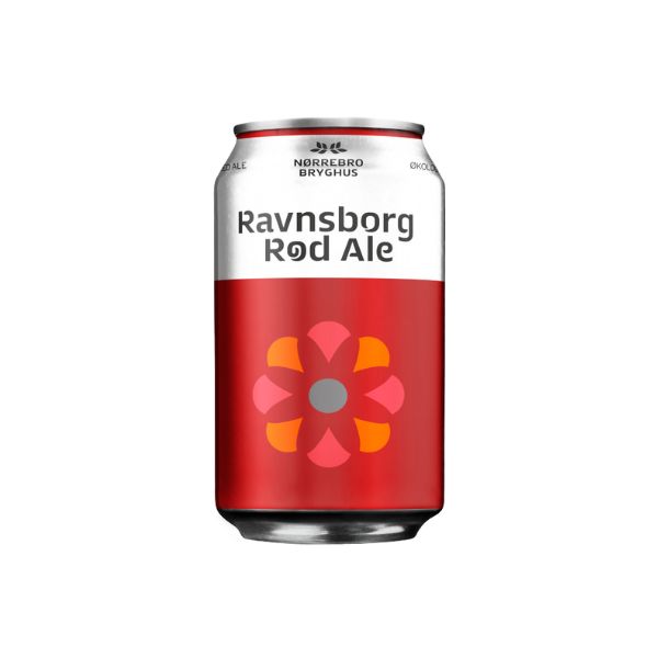 Produktbillede af Nørrebro Bryghus Ravnsborg Rød Øko 33 Cl. på tilbud – premium kvalitet og detaljer