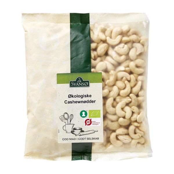 Produktbillede af Cashewnødder Øko Svansø 500g på tilbud – premium kvalitet og detaljer