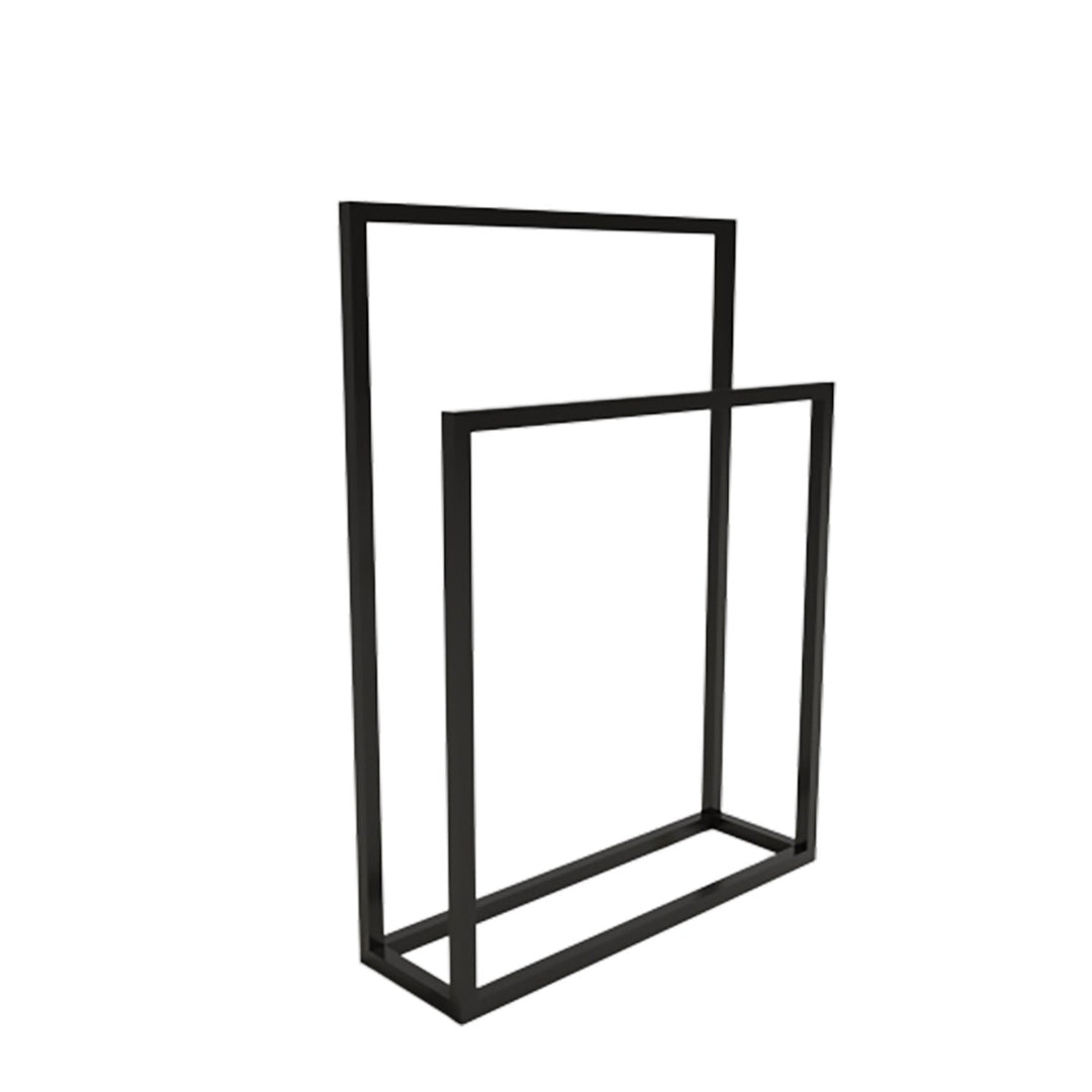 NORDVÄRK Emden håndklædestativ sort metal