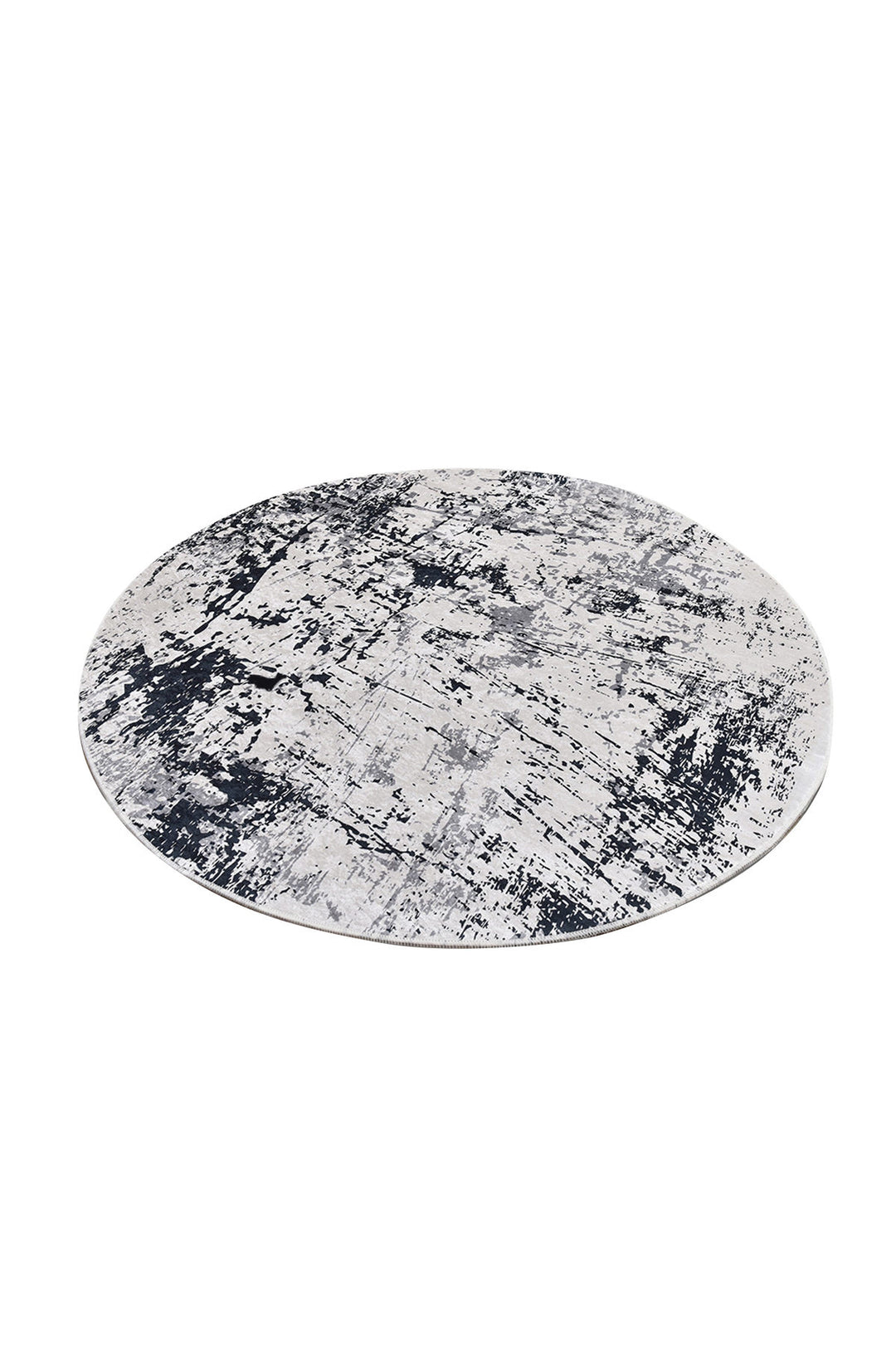 TEPPI Kenzo gulvtæppe m. mønster rund multifarvet polyester Ø200