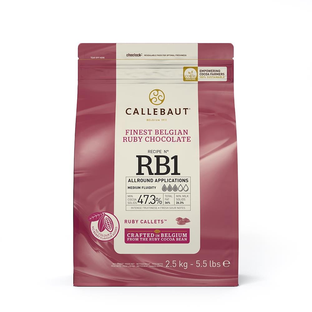 Overtrækschokolade Ruby Pk (2,5 Kg) ❤ Stort online udvalg i Barry Callebaut ❤ Billig fragt og hurtig levering 2 - 5 hverdage - Varenummer: BAR-725233 / Ean: '5711779914805 på lager - Udsalg på Delikatesser | Sødt | Chokolade Spar op til 59% - Over 434 design brands på udsalg