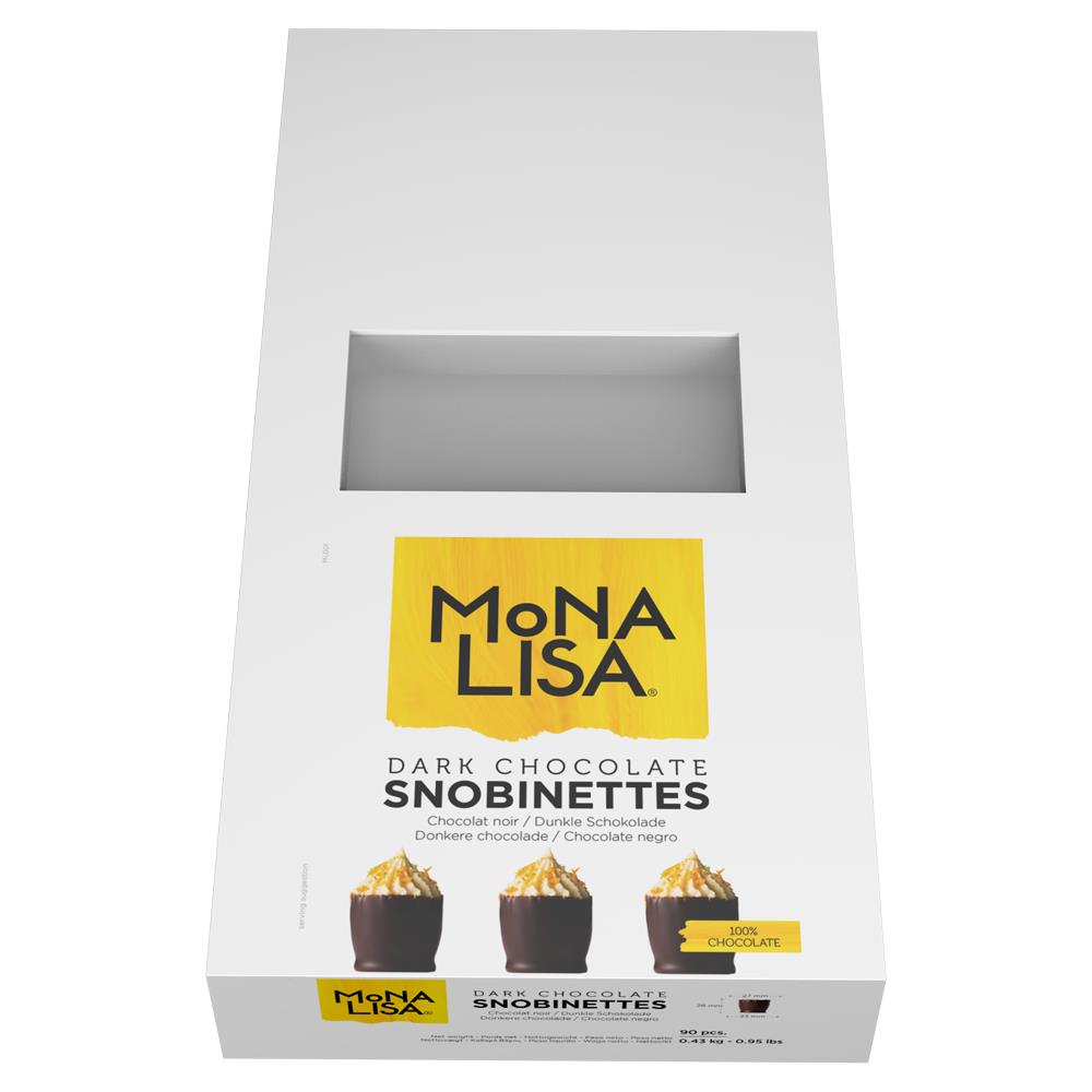 Produktbillede af Chokolade Snobinettes Mørk 90 Stykker på tilbud i premium kvalitet
