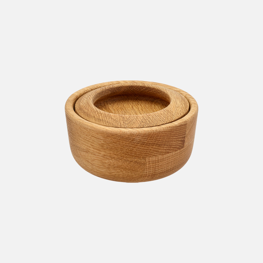 Produktbillede af KIT Saltkar m. låg eg på tilbud i høj kvalitet