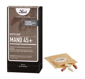 Detaljeret produktbillede af Nani Mand 45+ helsepakke 30 breve på tilbud