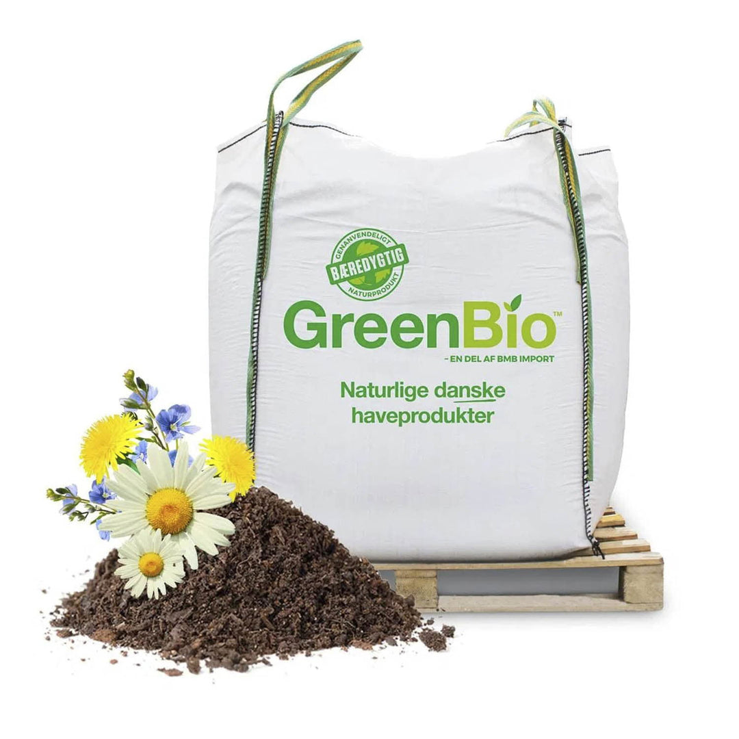 Produktbillede af GreenBio Blomsterblandingsjord 500 liter på tilbud i høj kvalitet