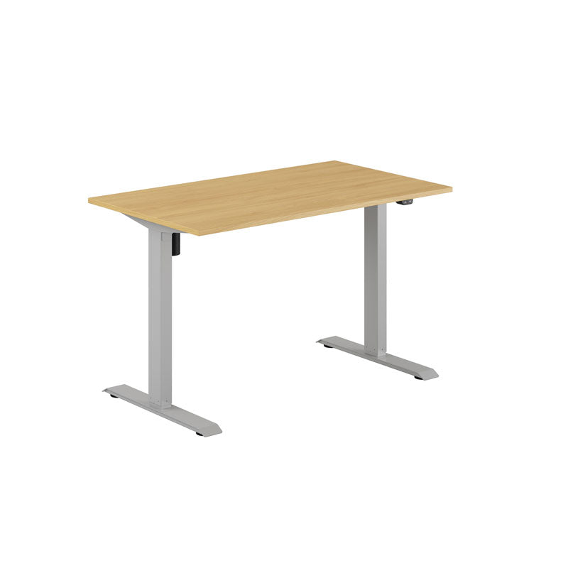 Produktbillede af EASY Hæve/Sænkebord m/1 motor 120x70cm Urban-grå på tilbud