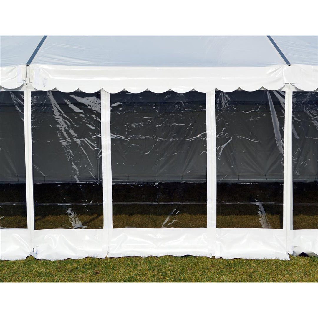 Produktbillede af Side 2,2m hvid kd/dør panorama v. PVC på tilbud