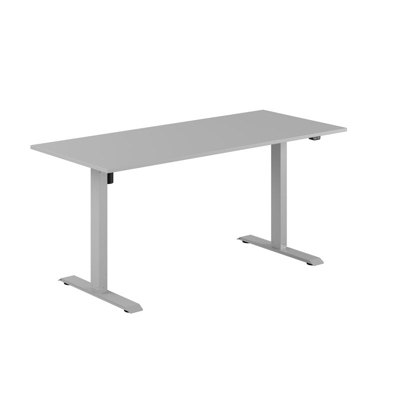 Produktbillede af EASY Hæve/Sænkebord m/1 motor 160x70cm Grå-grå på tilbud
