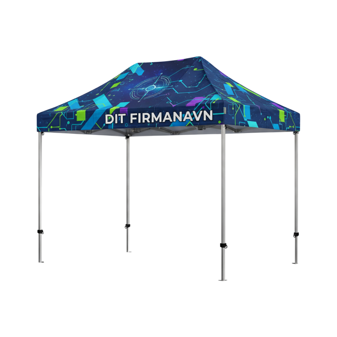 Produktbillede af Foldetelt Komplet 2x3m Premium Fullprint på tilbud