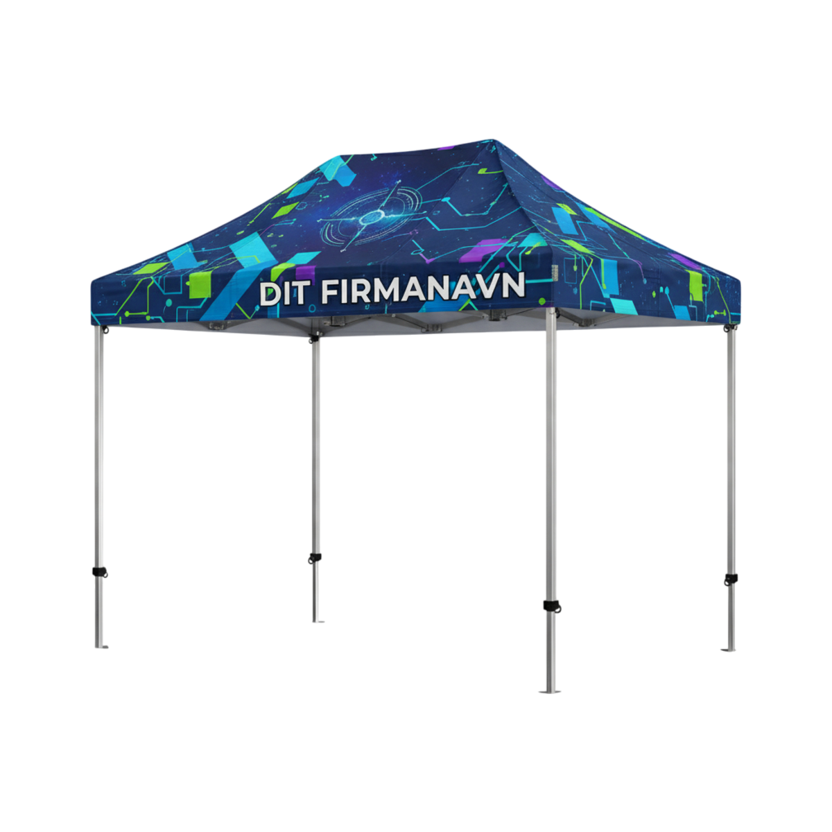 Produktbillede af Foldetelt Komplet 2x3m Premium Fullprint på tilbud