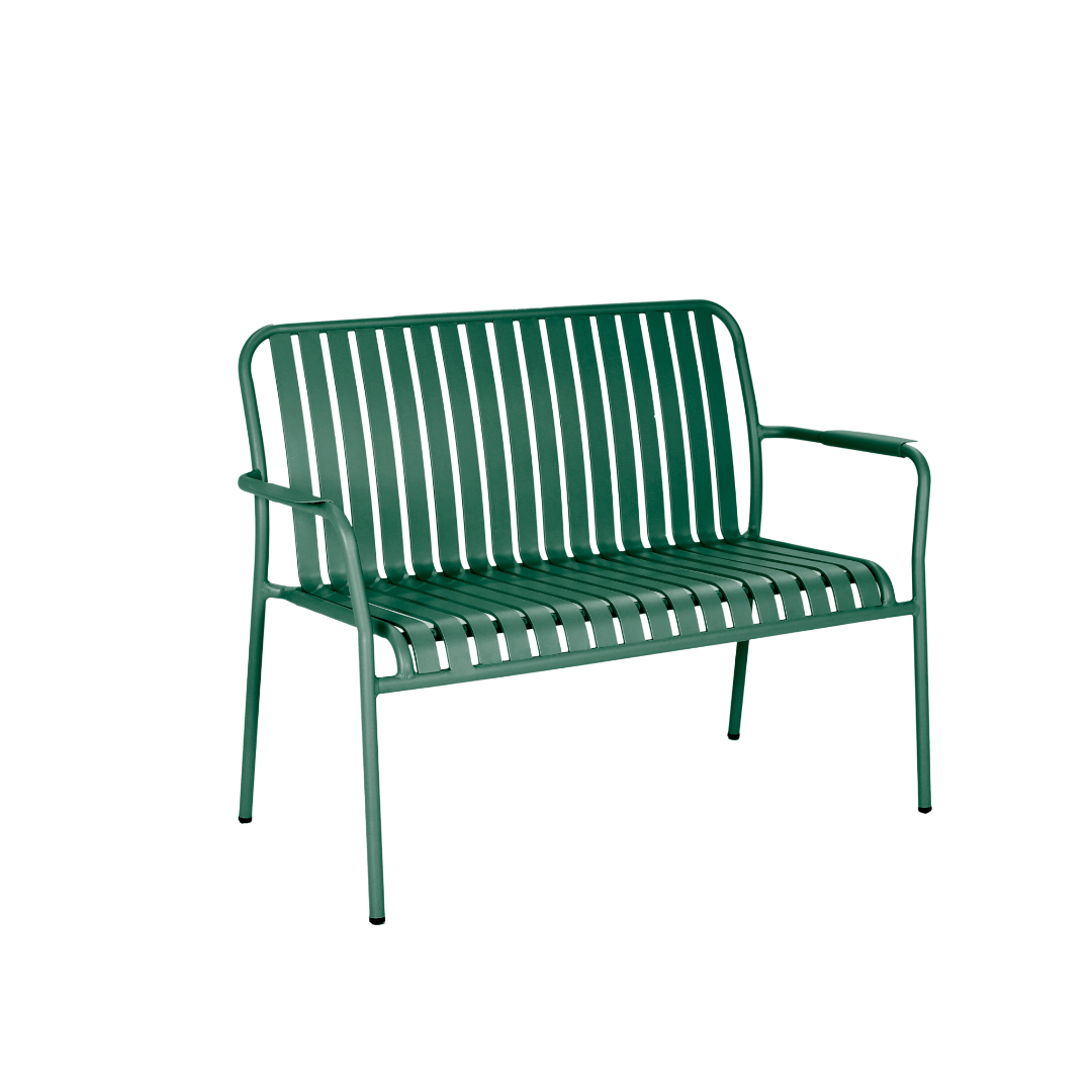Produktbillede af Rimini metal sofa stabelbar Kbh-grøn på tilbud