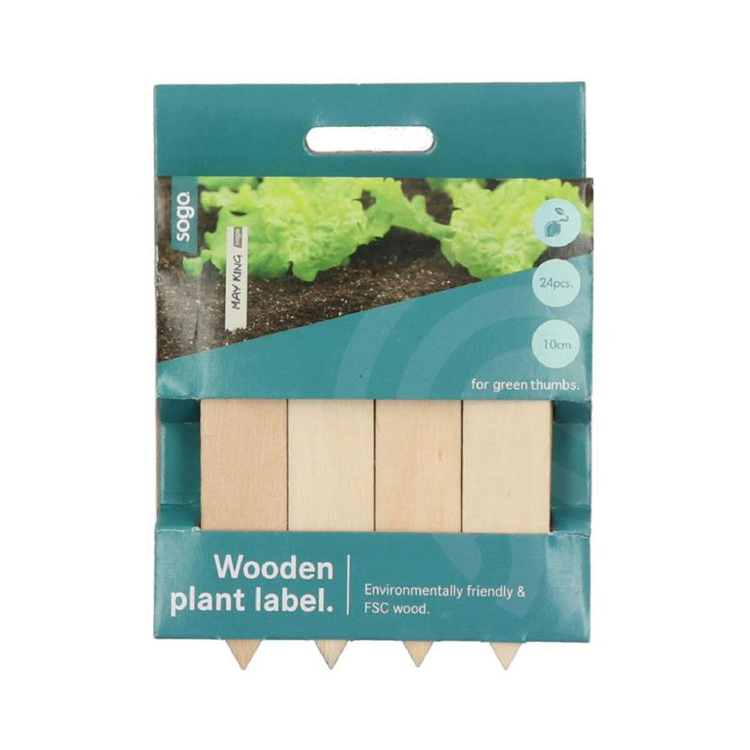 Produktbillede af Plantepinde til blomster og grøntsager 10 cm 24 stk på tilbud i høj kvalitet