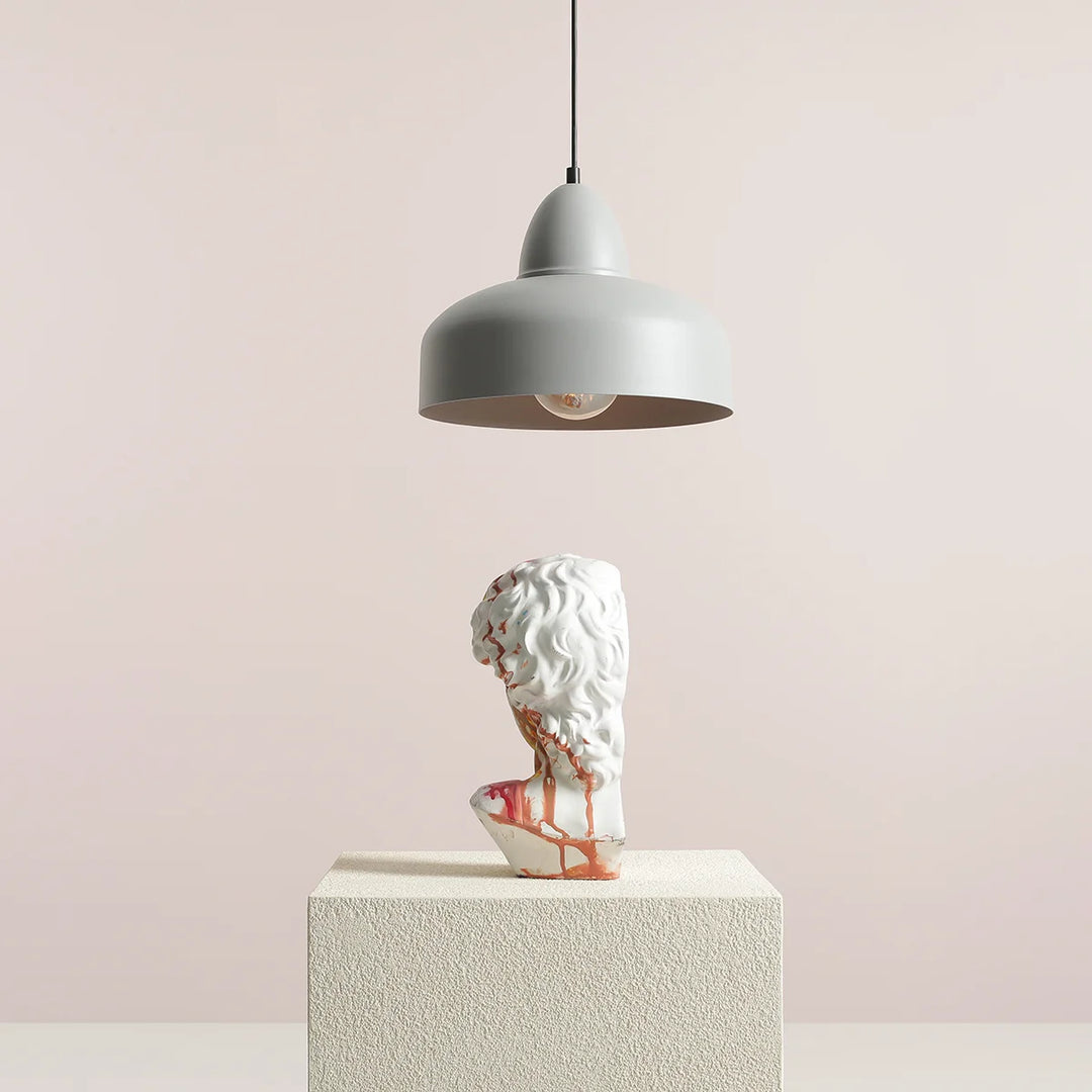 Produktbillede af Kosmo Loftlampe i grå metal på tilbud i høj kvalitet