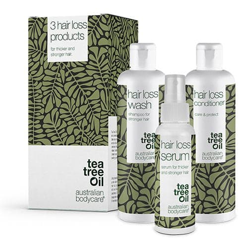 Stort online udvalg i Australian Bodycare 3 Hair Loss products ❤ Australian ❤ Hurtig levering: 1 - 2 Hverdage og gratis fragt v/køb over 295 kr. GLS til pakkeshop ❤ Varenummer: HG-28668 og barcode / Ean: 5709455008504 på lager - Kæmpe udvalg i Shampoo - Over 324 kendte brands på udsalg