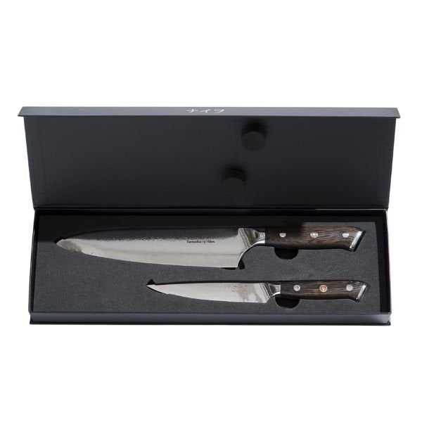 Damascus By HÃ¢ws Kokkekniv 32 Cm + Universalkniv 24 Cm Wengé ❤ Stort online udvalg i HÃ¢ws ❤ Billig fragt og hurtig levering 2 - 5 hverdage - Varenummer: BAR-755520 / Ean: '5712087102076 på lager - Udsalg på Køkken | Køkkenartikler | Køkkenknive Spar op til 66% - Over 434 design brands på udsalg