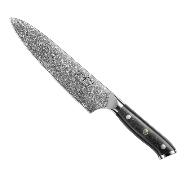 Produktbillede af Damascus By Haws Chef Knife 33.5 Cm på tilbud i brug