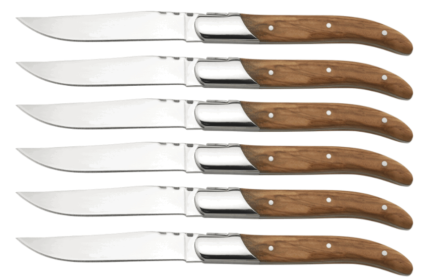 Produktbillede af Laguiole By Haws Steakknive i Gaveæske 6 Styk på tilbud i premium kvalitet