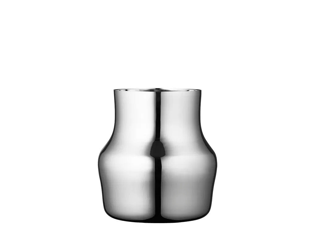 Produktbillede af Gense Vase Dorotea 18 x 19,5 cm Blankt stål i premium kvalitet