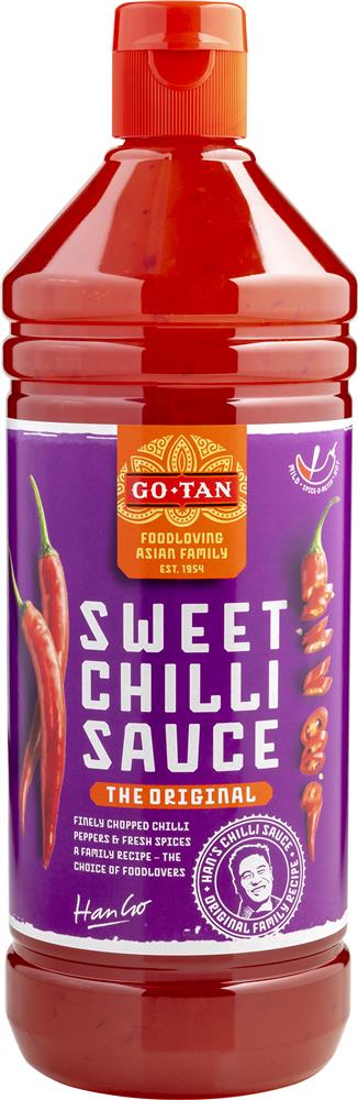 Produktbillede af Chilisauce Sød Fl 1 Ltr på tilbud – premium kvalitet og detaljer